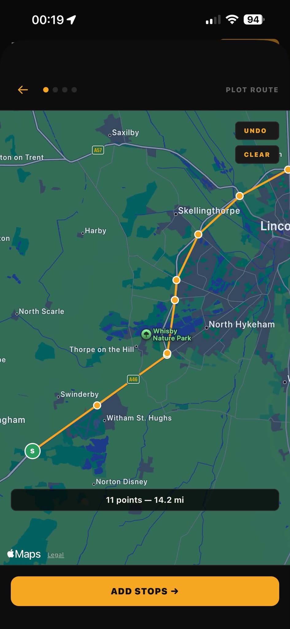 RidePoint ride map screenshot placeholder