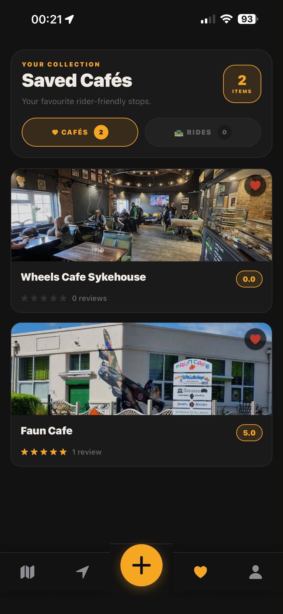 RidePoint ride discovery screenshot placeholder